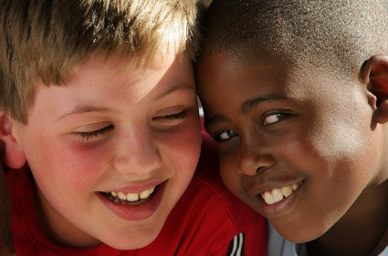 Kids with smiles